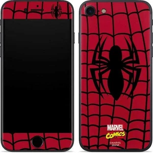 Recubrimiento de teléfono Skinit con logotipo de pecho de Spider-Man iPhone Marvel NUEVO - Imagen 1 de 5