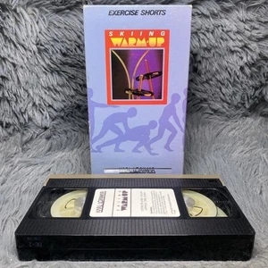 Skiing Warm Up VHS Tape 1986 Karl Lorimar Home Video Extreme Sports Exercise - Picture 1 of 8