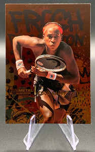 2021 Coco Gauff - Skybox Metal Universe Copper Fresh Foundations RC #FF8 US OPEN