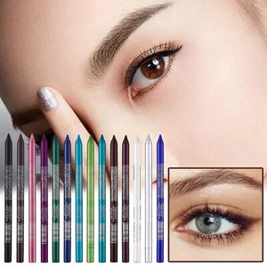 Penna Ombretto Multifunzione Monocolore Eyeliner Pearl Glitter Eyeliner Gel - Foto 1 di 66
