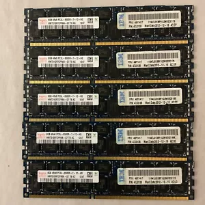 HYNIX 40GB 5X8GB 4RX8 PC3L-8500R ECC REG SERVER MEMORY HMT31GR7CFR8A-G7 T8 AC - Picture 1 of 5