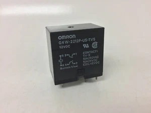 Omron G4W-2212P-US-TV5, DPST NO 12vdc Coil 10A Relais, 6 PIN, FS *VERSAND AUS USA* - Bild 1 von 2