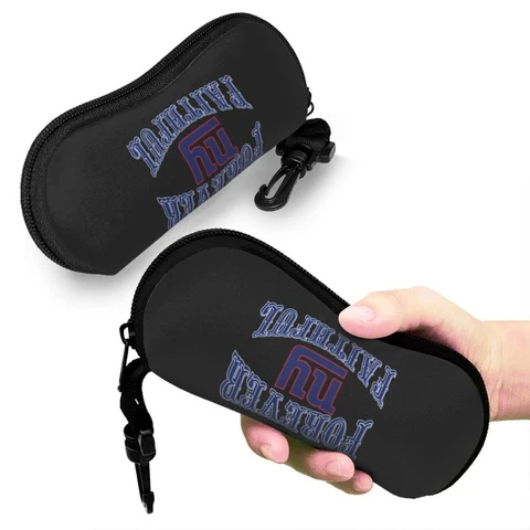 Forever Faithful New York Giants Glasses Case Portable Sunglasses Pouch Bag Cover