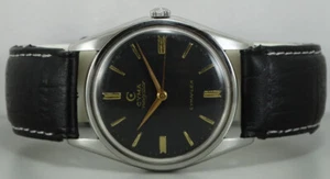 Vintage Cyma Navystar Winding Swiss Mens Wrist Watch Old D94 Used Antique - Picture 1 of 10