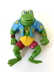 Genghis Frog Teenage Mutant Ninja Turtles TMNT 1989 Playmates Vintage Figure - Picture 1 of 8