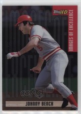 2001 Topps HD Images of Excellence Platinum Johnny Bench #IE8 HOF