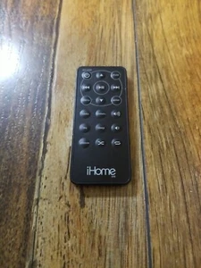 iHome Remote Control iR9 - black, for iPhone dock/clock radio model iH9 & iP9 - Picture 1 of 1