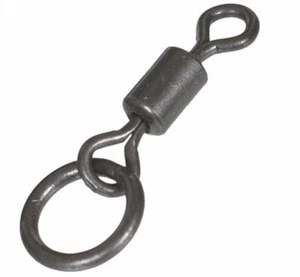 MOD TALLA 8 ANILLO FLEXIBLE REDONDO GIRATORIO NEGRO MATE ANTIDESLUMBRANTE - Imagen 1 de 4