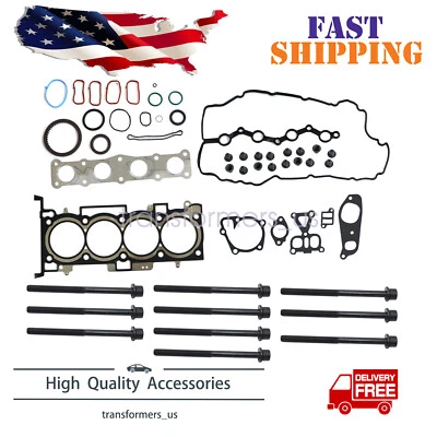 Head Gasket With Bolts Set For 2010-2015 Hyundai Sonata Kia Optima 2.4L - Image 1 of 4