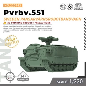 MRY-SFW 1/200 Military Model Kit Sweden Pansarv?rnsrobotbandvagn Pvrbv.551 - Picture 1 of 5