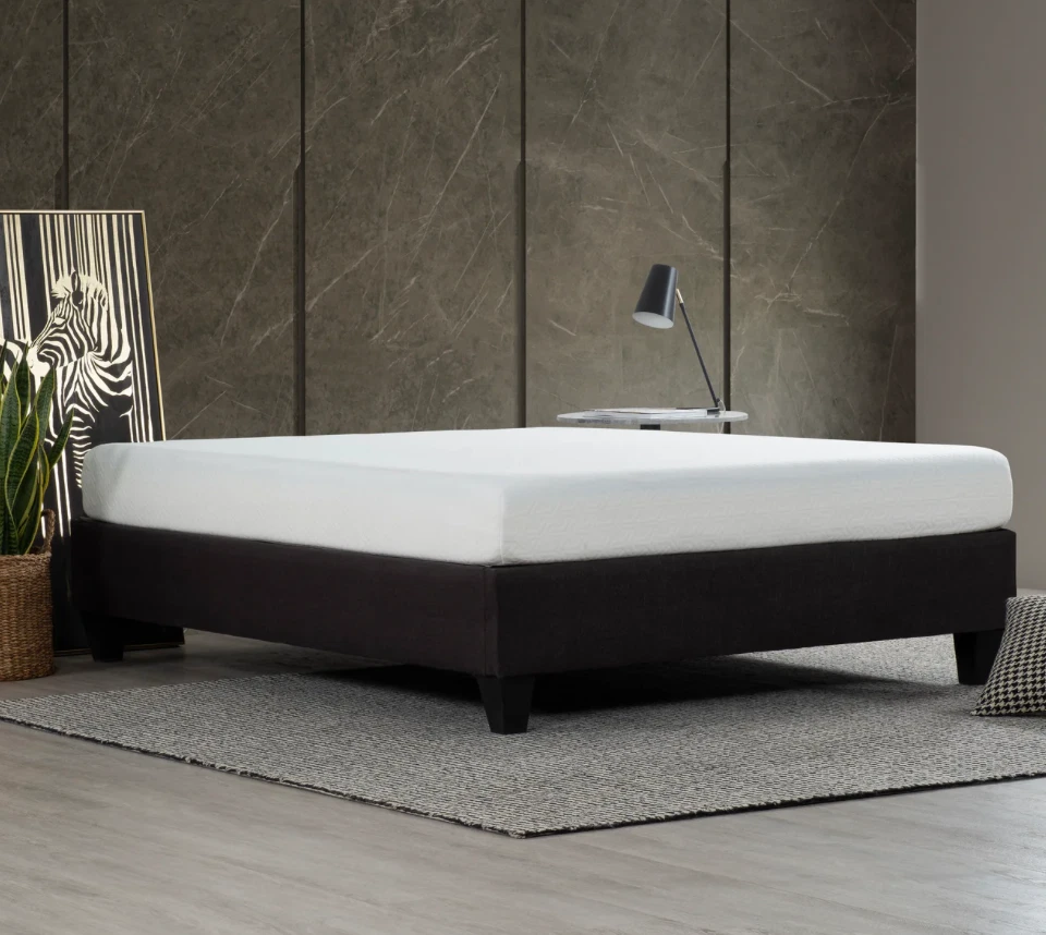 Colchón y base de espuma viscoelástica Primo International Queen - Hecho en Canadá Foto 1 de 4