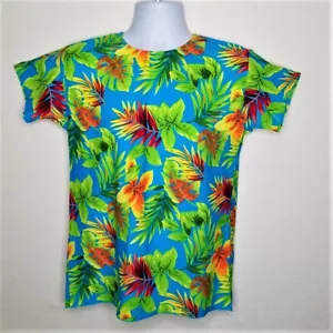 Kalifornien SHIRT NUR hawaiianisch neu Tanzkostüm Kind groß & Erwachsene Medium - Bild 1 von 6