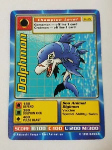 Dolphmon St-35 Digimon Digi Battle Digital Monsters Series 1 Bandai 1999 - Bild 1 von 2