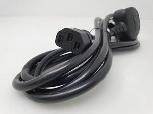 Mains Power Cable AC Power Lead Cord For Linn AV5103 System Controller 2m UK - Picture 1 of 10