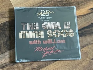 MICHAEL JACKSON will.i.am Girl Is Mine 2008 EURO 2trk CD single FACTORY SEALED 2 - Picture 1 of 5