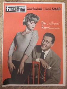 FUNK UND FILM 2/1959 – ROMY SCHNEIDER, CAROLE LESLEY, JEAN SIMMONS, ERROL FLYNN - Picture 1 of 1