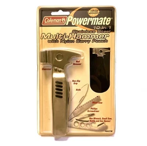 Coleman Powermate 10-in-1 Stainless Steel Multi-Hammer Wrench Saw Knife & More - Picture 1 of 3