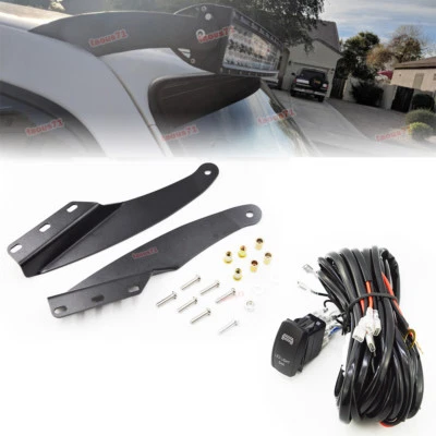 Barra de luz LED curva de 50" soporte de montaje en techo + cableado para Ford Ranger 1993-2011 Foto 1 de 3