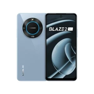 Lava Blaze 2 5G (Glass Blue, 6GB RAM, 128GB Storage)| Stunning Ring - Picture 1 of 3