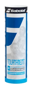 6er Pack Babolat Tournament Nylon Medium Federbälle Shuttlecocks Badminton gelb - Bild 1 von 1