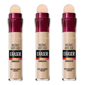 Maybelline Instant Anti-Age Eraser Under Eye Lightweight Concealer *NEW&SEALED* - Picture 1 of 22