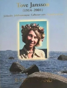 Moomin Jubilee Collector Silver 925 Coin 10€ EUR Tove Jansson Finland 2004 - Picture 1 of 4