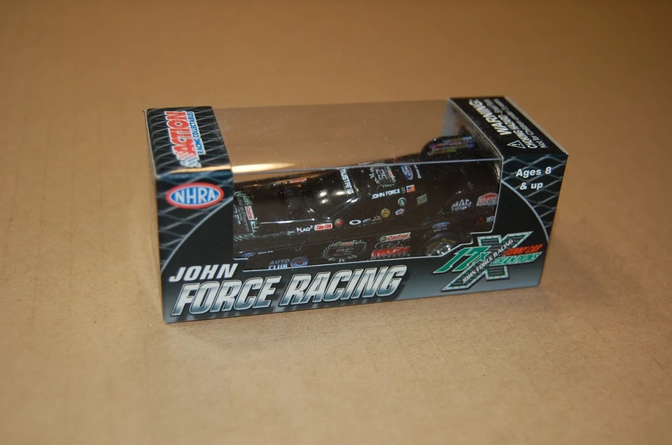 NHRA Gold Ser 2010 John Force 25yrs Championship 17X Win Mustang Funny Car 1:64 - Image 1 of 2
