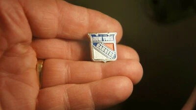 Escudo pin de hockey NHL logotipo de los Rangers de Nueva York Foto 1 de 4