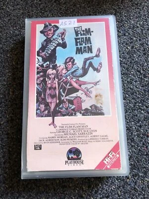 The Flim-Flam Man (VHS) Playhouse Video George C. Scott Comedy - Image 1 of 4