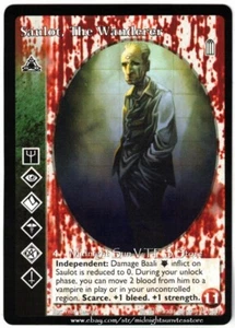 Saulot, The Wanderer Salubri V:TES VTES Vampire CCG - Picture 1 of 1