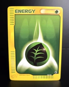 Pokémon TCG - Grass Energy - 162/165 - E-Card Series: Expedition 2002 - MINT - Picture 1 of 1
