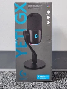Logitech 988-000567 Yeti GX Wired Supercardioid Dynamic Gaming Microphone, Black - Picture 1 of 4