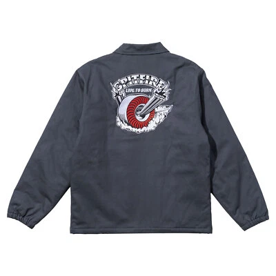 Chaqueta Spitfire Wheels Abrigo Burnout Carbón Foto 1 de 4
