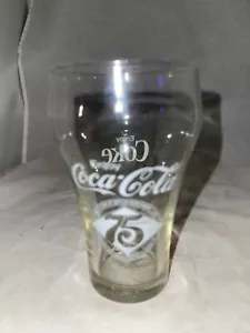 1975 Coca-Cola Abfüllung Co. Cola 75th Anniversary Columbus GA Glas-Neuwertig - Bild 1 von 2