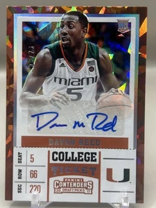 2017 Panini Contenders Draft #134 Davon Reed College Cracked Ice Ticket #/23 - Picture 1 of 2