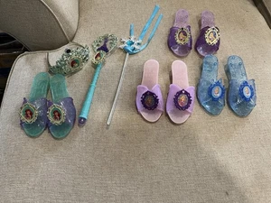 Disney Princess Dress Up Heels, Wands, And Tiara - Picture 1 of 1