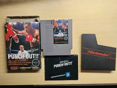 Mike Tyson’s Punch-Out!! NES cib Nintendo Tested - Image 1 of 4