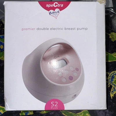 Extractor de leche eléctrico doble Spectra S2 Plus - rosa Foto 1 de 4