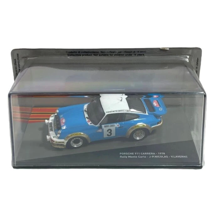 Modellino Auto Ex Magazine 1/43 Porsche 911 Carrera #3 Rally Monte Carlo 1978 - Immagine 1 di 1