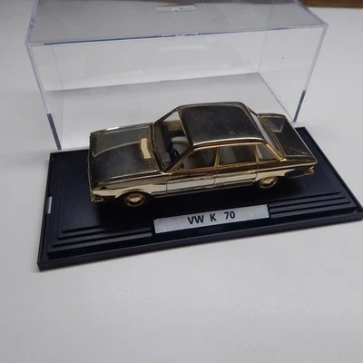 Cursor (ähnlich Wiking ) 1:40 VW K 70 Werbemodell ,Präsentationsmodell in Gold. - Bild 1 von 4
