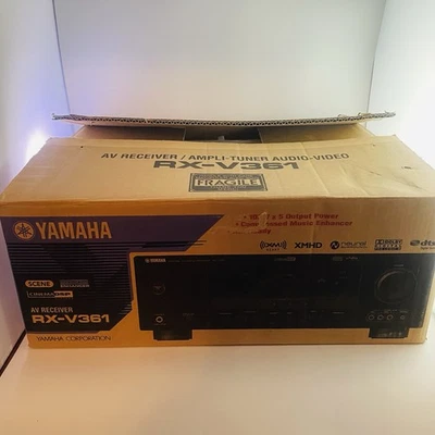 Yamaha RX-V361 Natural Sound AV Receiver 5.1 Channel Home Theater Complete - Image 1 of 4