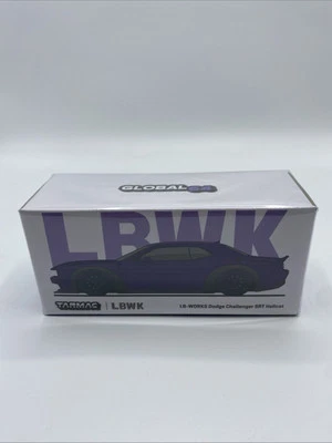 Dodge Challenger SRT Hellcat con transportador 1/64 de Tarmac funciona *sellado* Foto 1 de 4