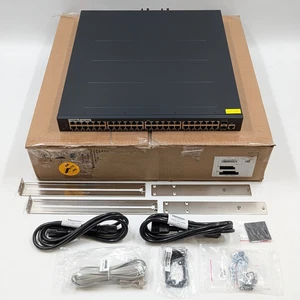 Ingrasys S6200-50ST 48-Port Ethernet Switch 1U Dual Power (M1011427-001) Black - Picture 1 of 10