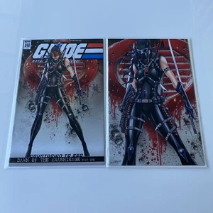 G.I Joe 246 Jamie Tyndall Female Snake Eyes Regular & Virgin Variant NM - Bild 1 von 1