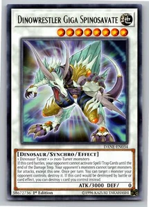 Dinowrestler Giga Spinosavate - Rare DANE-EN034 1st Edition - Picture 1 of 1