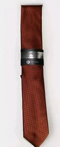 $55 Alfani Para Hombre Corbata Rodante Limpia Delgada Coñac Nueva #35 - Imagen 1 de 3