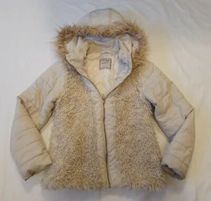 NEXT GIRL'S 7- 8 YRS 128 Cm BLACK LIGHT PADDED COAT - Picture 1 of 3