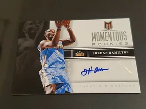 Jordan Hamilton Auto Momentous 2013 RC - Picture 1 of 1