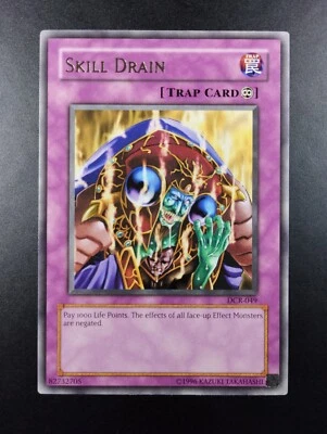 YUGIOH 2003 | SKILL DRAIN | DCR-049 | NA PRINT | RARE | NEAR MINT - Bild 1 von 4