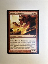 1x MTG Gatecrash Molten Primordial NM Magic Card Magic the Gathering